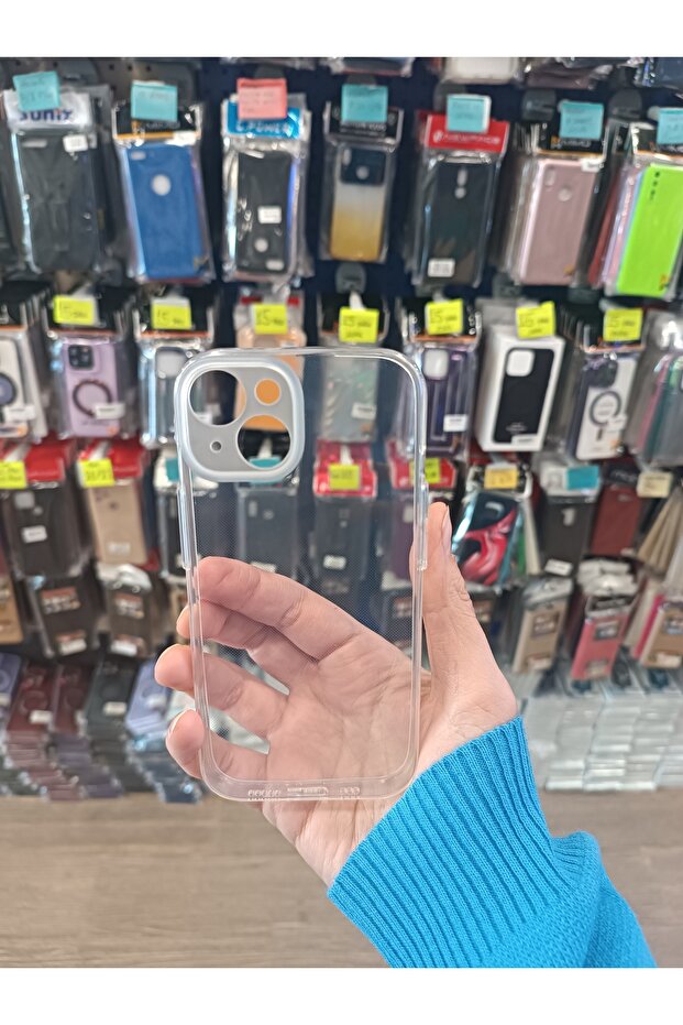 İPHONE 14 ŞEFFAF SİLİKON KILIF - 1