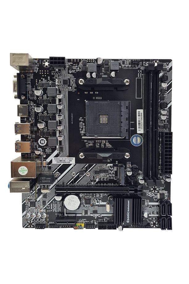 ESONİC B450DA1 AMD AM4 DDR4 M2 HDMI VGA GLAN M.ATX ANAKART - 3