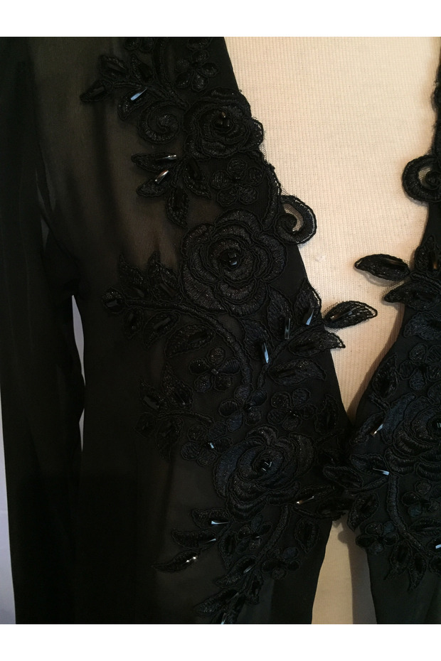 Şifon Abiye Elbise - 5