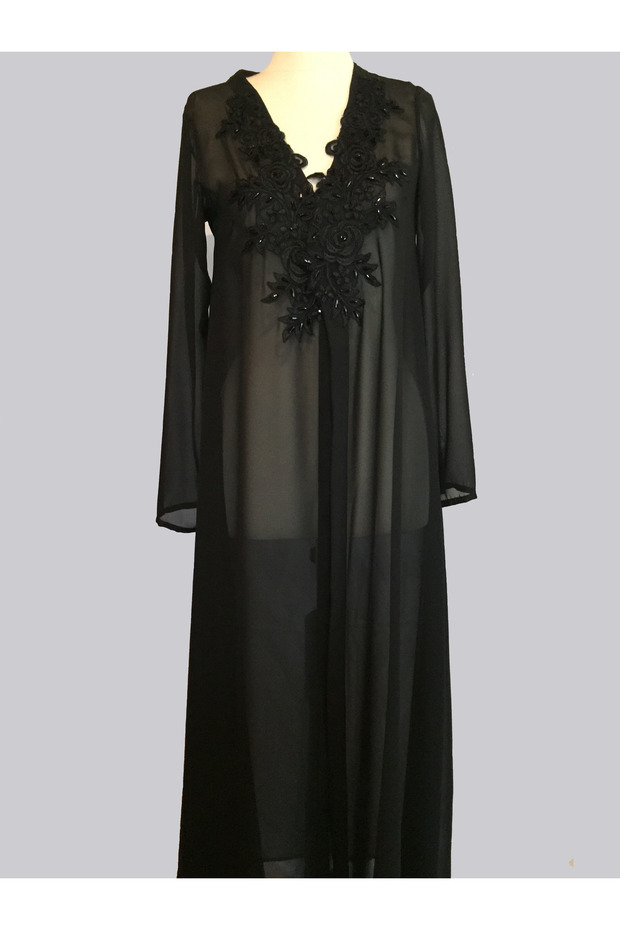 Şifon Abiye Elbise - 3