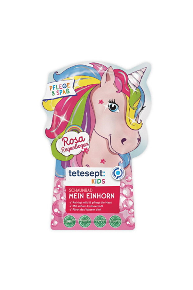 Alman Kalitesi- Çocuklar Için Pembe Renkli Banyo Köpüğü Seti- 5 Adet - 4