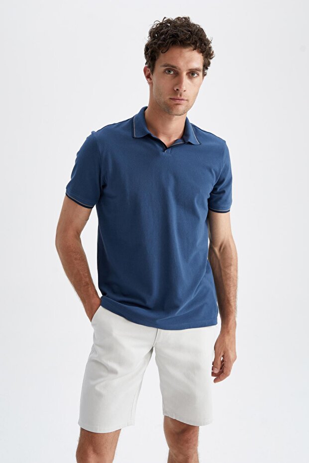 شورت برمودا أساسي بقصة عادية R4324az22sm - 6