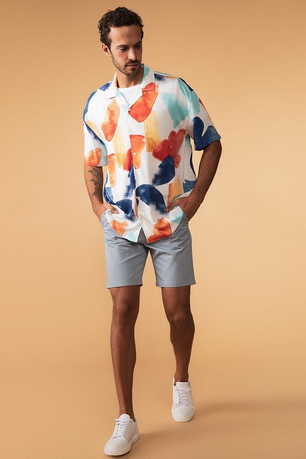 Slim Fit Şort Y1313az22sm - 1