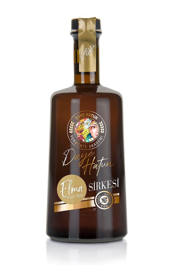 Amasya Misket Elma Sirkesi / Apple Cider Vinegar (doğal Fermente Canlı Sirke / 500 Ml) - 2