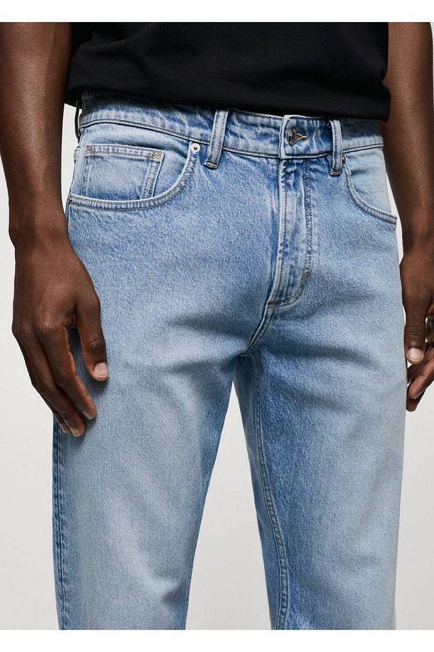 Ben model tapered cropped jean - 8
