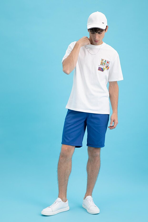 Slim Fit Bermuda Y4855az22sm - 2