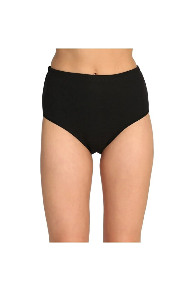 Tkd922 Women's Black Ribbed Bato 6 Pieces