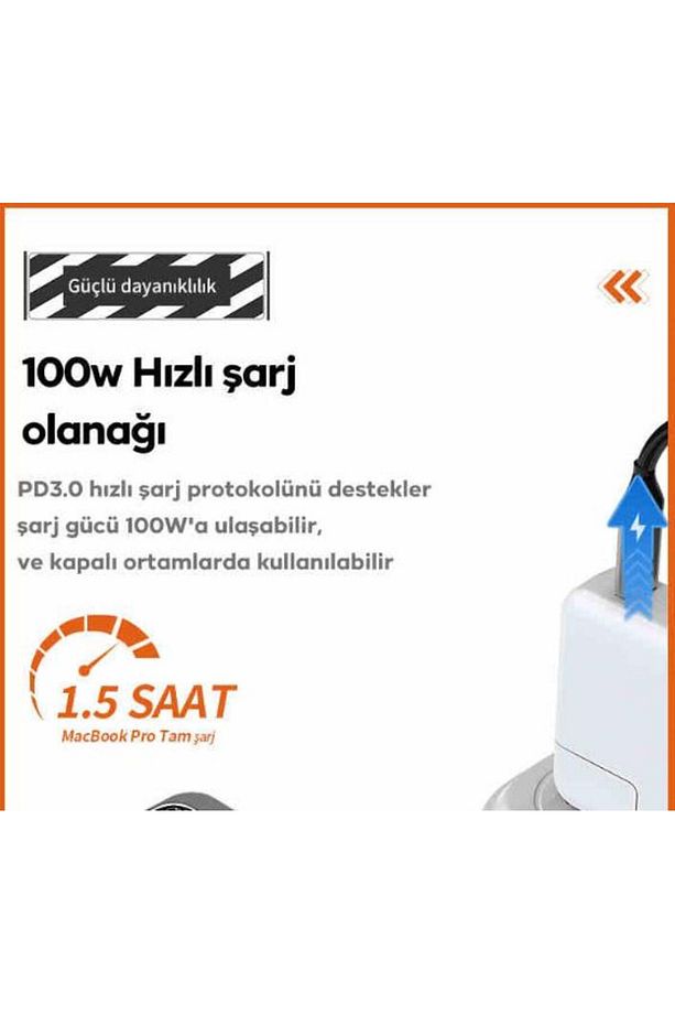 100w Pd 10in1 Type-C Hub Type-C to RJ45 4K HDMI SD Kart USB VGA Ethernet 3.5mm Dönüştürücü - 4