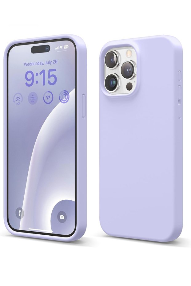 iPhone 15Promax Compatible Silicone Soft Flexible Velvet Inside Camera Protruding Launch Case