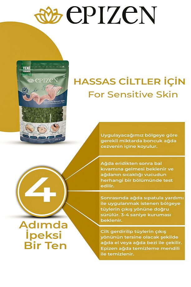 Soyulabilir Boncuk Ağda Azulen 250GR - 2