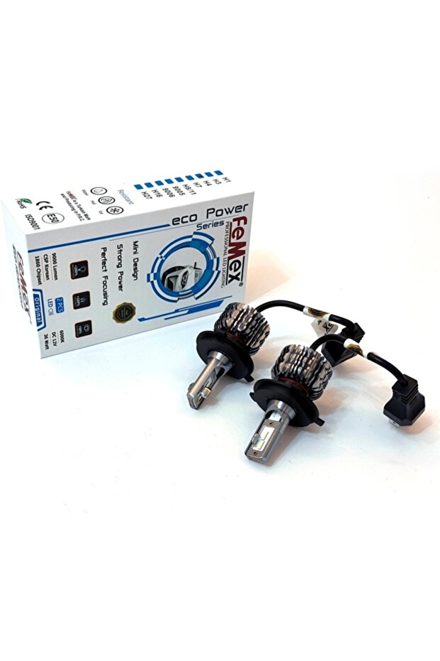 Eco Power Buz Mavi Csp Chipset H4 Led Xenon Led Headlight - 4