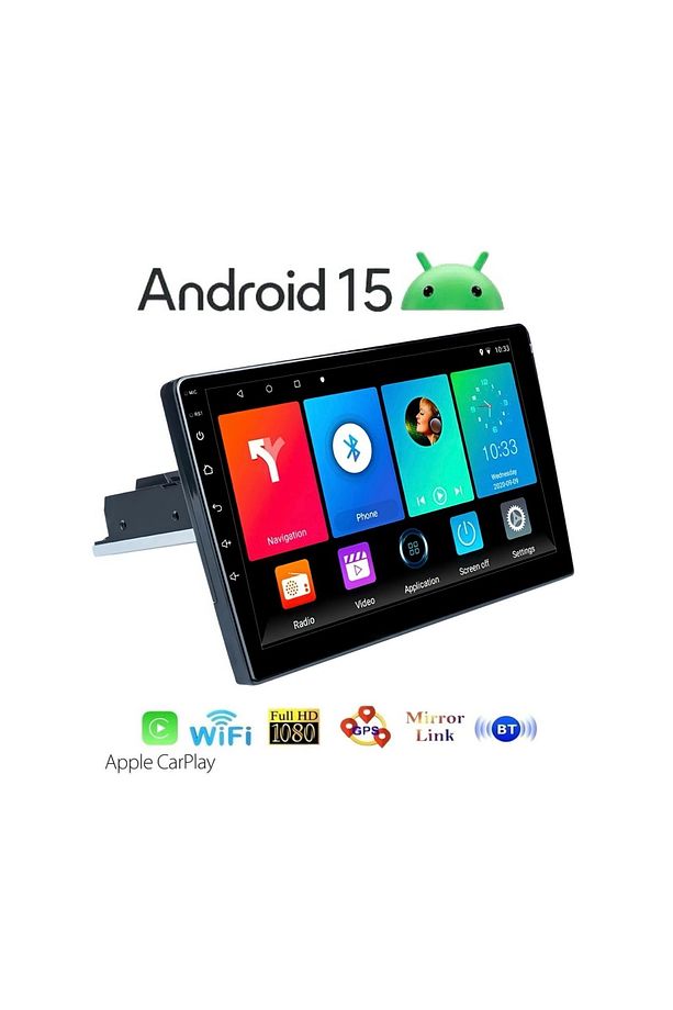 Sx-933 2/32gb Android Tek Din 9''inch Oto Araba Multimedya Teyp Car Play-usb-gps-wifi Kamera - 1