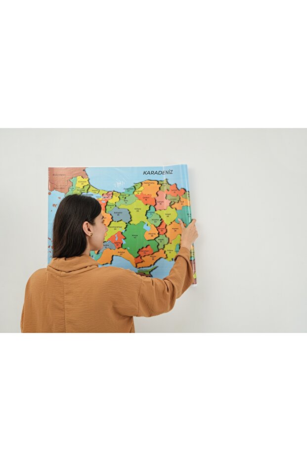 خريطة تركيا الملونة الثابتة - 2