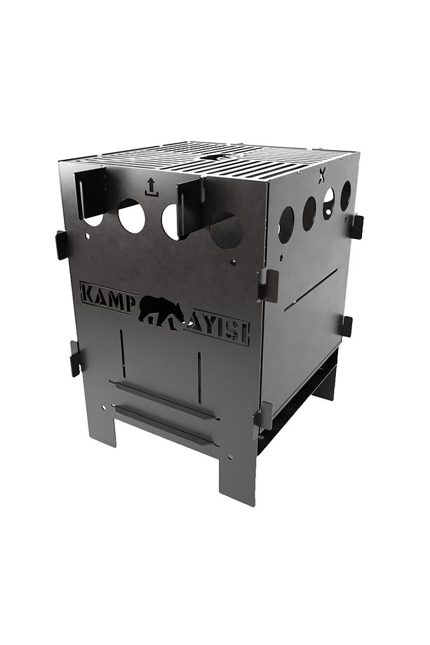 ® Pyro™ Ateş Kutusu: Portatif Ve Katlanır Çok Yakıtlı Taşıma Çantalı Kamp Ocağı - 1