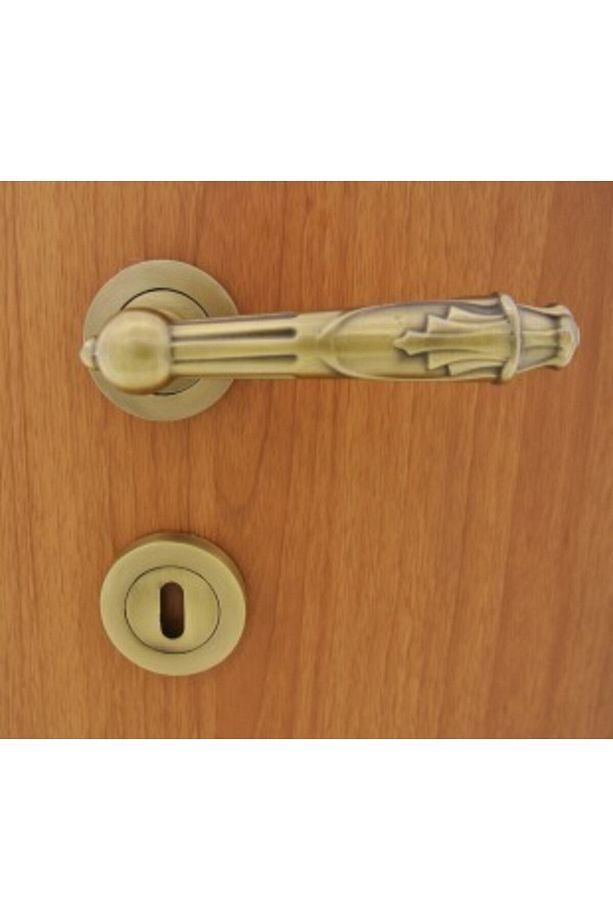 Pars Antik Sarı Rozetli Kapı Kolu Yale (DIŞ KAPI.) - 3
