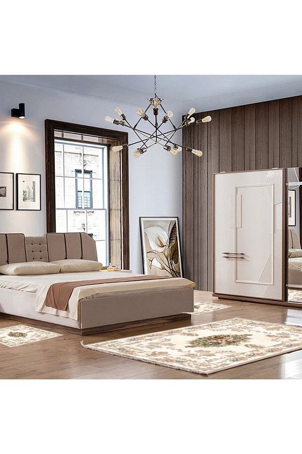 Almira Yatak Odası Halısı 3 Lü Set 2 Adet Al310c037 - 3
