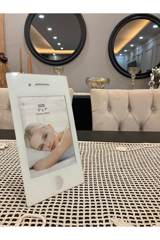 Iphone Görünümlü Cam Resimlik Çerçeve - 4