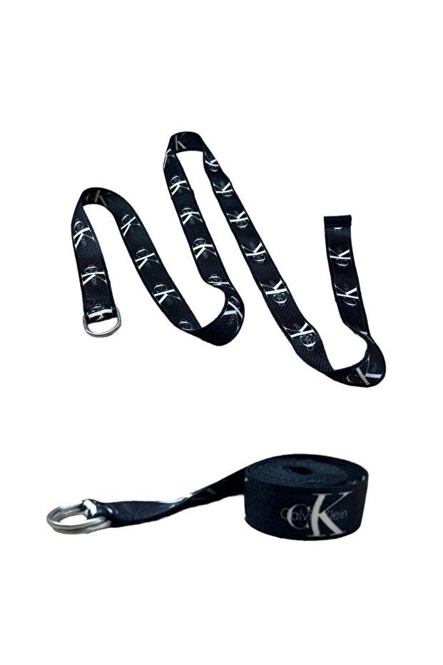 Yoga Belt - 200 Cm Yoga Belt with Patterned Metal Connection - Yoga Belt