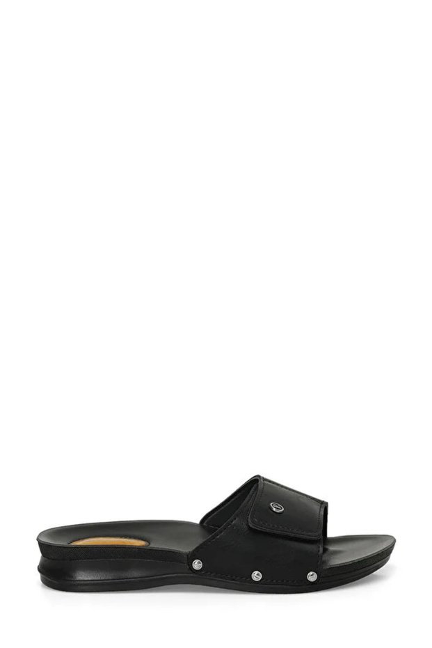 Polaris a 101645609   - Women's Black Slippers 405073 .Z4Fx