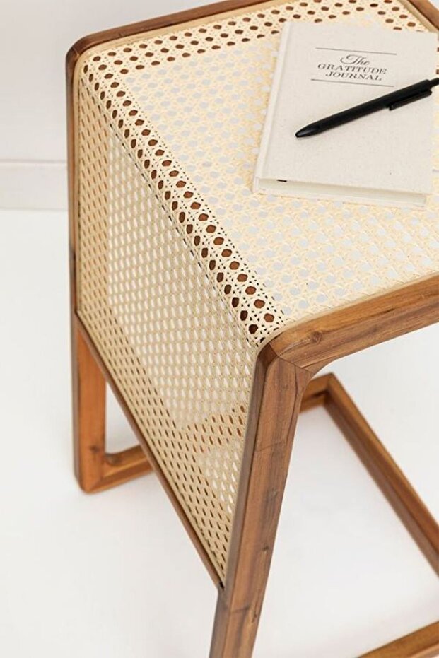 Hasırlı Yan Sehpa - 3