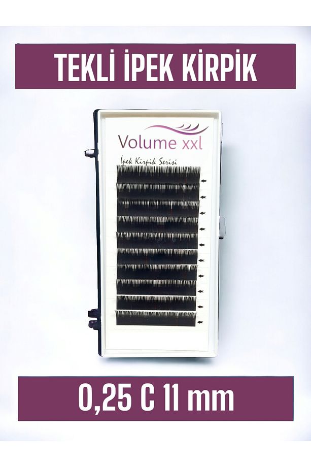 İPEK KİRPİK TEKLİ 0,25 C 11 MM - 1