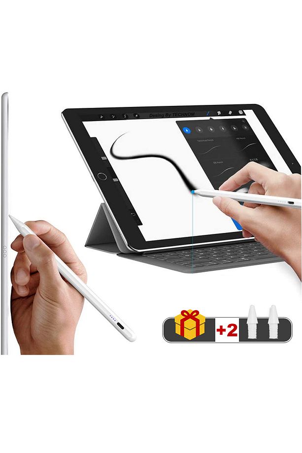 Tüm Cihazlara Uyumlu Dokunmatik Universal Stylus Ipad Android Tablet Kalemi - 6