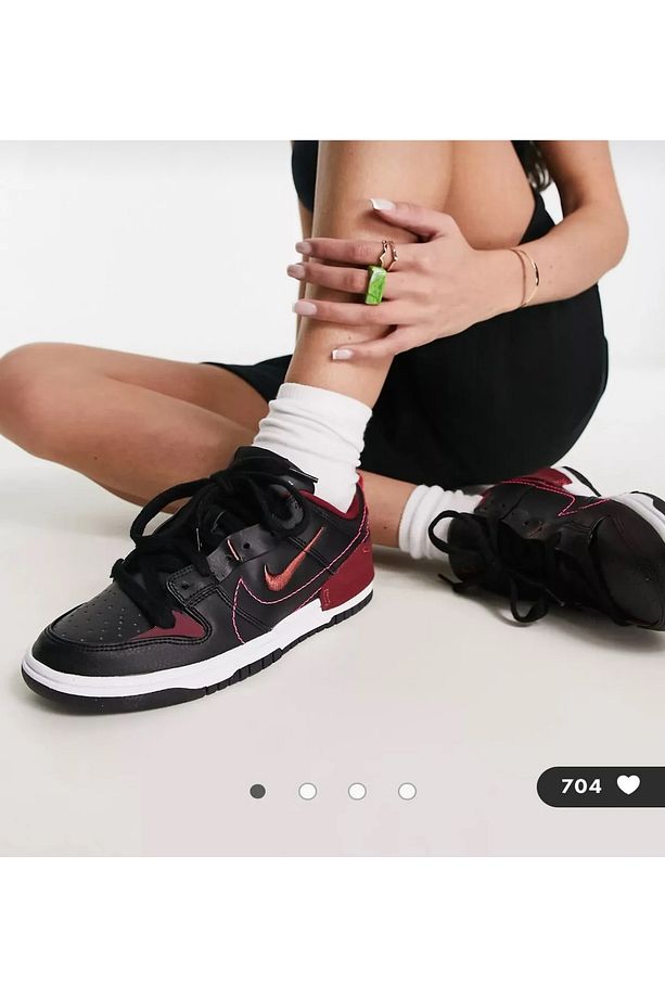 Dunk Low Disrupt 2 Black Dark Beetroot - 1