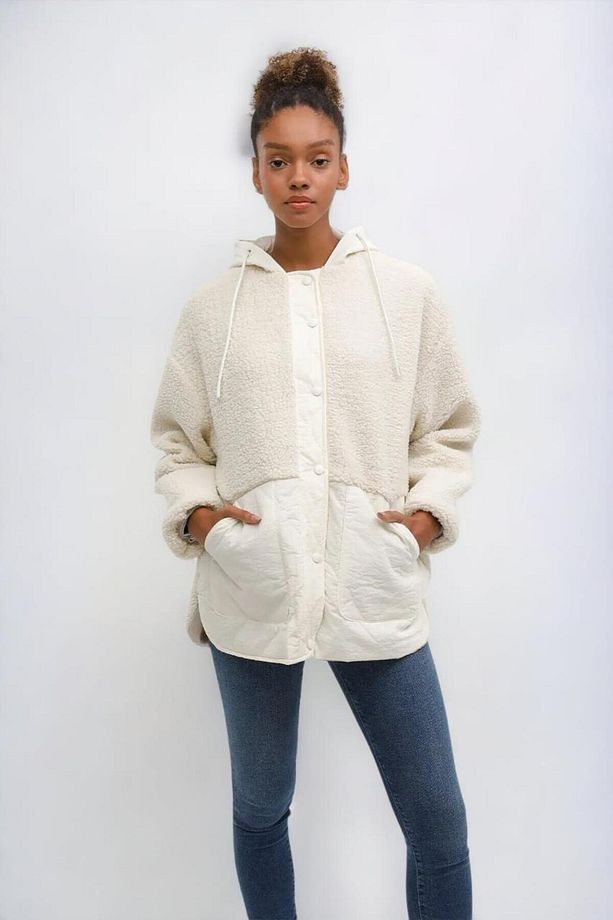 Wl Hannah 6ct2008 3pr Unisex Ekru Ceket - 3