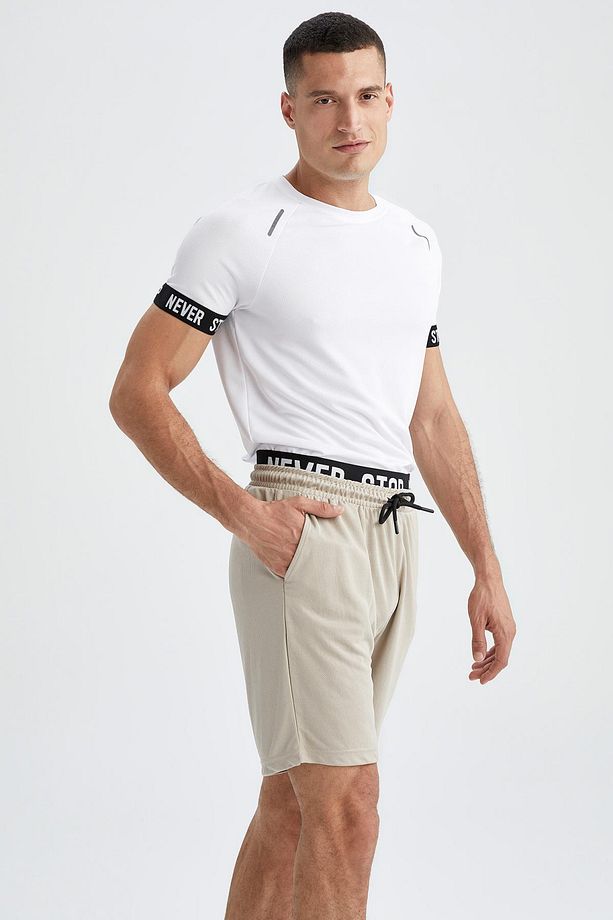 Fit Slim Fit Sporcu Şort - 5
