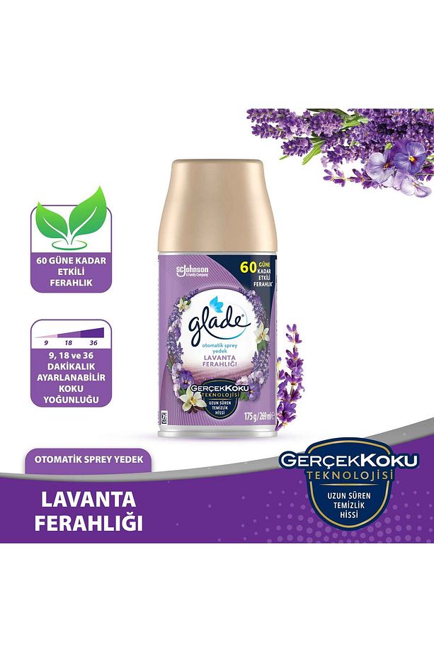 Otomatik Sprey Yedek Lavanta Ferahlığı 269ml 1 Yedek - 1