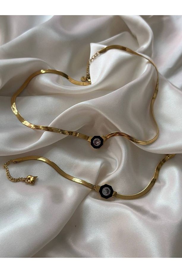 Çağla Model Kolye Bileklik Set - 1