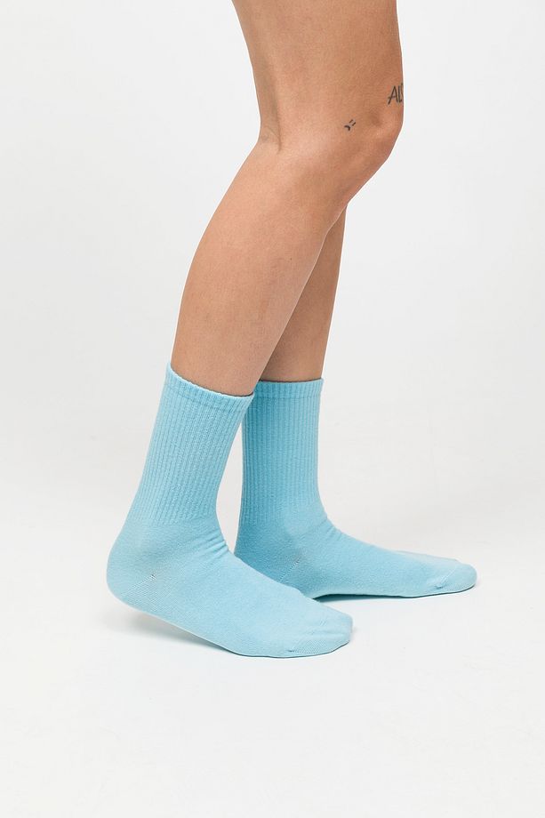 2'li Nakış Logolu Unisex Çorap - Eco Characters - Ocean - 3