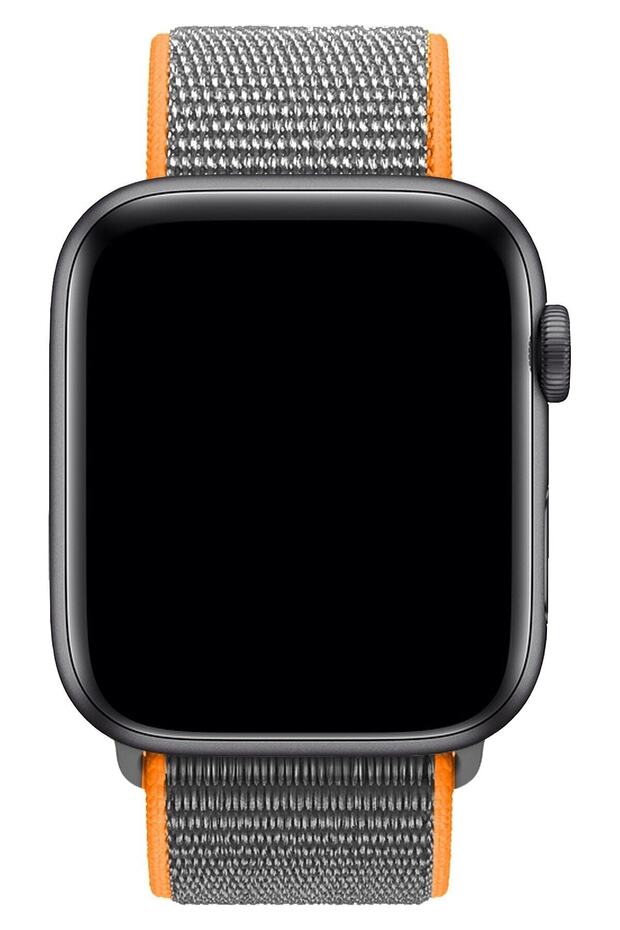Apple Watch Uyumlu Seri: 1/2/3/4/5/6/7/8/9/se 38-40-41mm Ve Seri10-11 (42MM) Kordon Spor Loop Hasır - 3