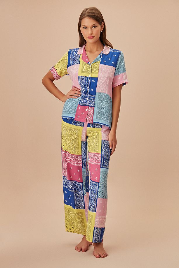 Patch Maskülen Pijama Takımı - 1