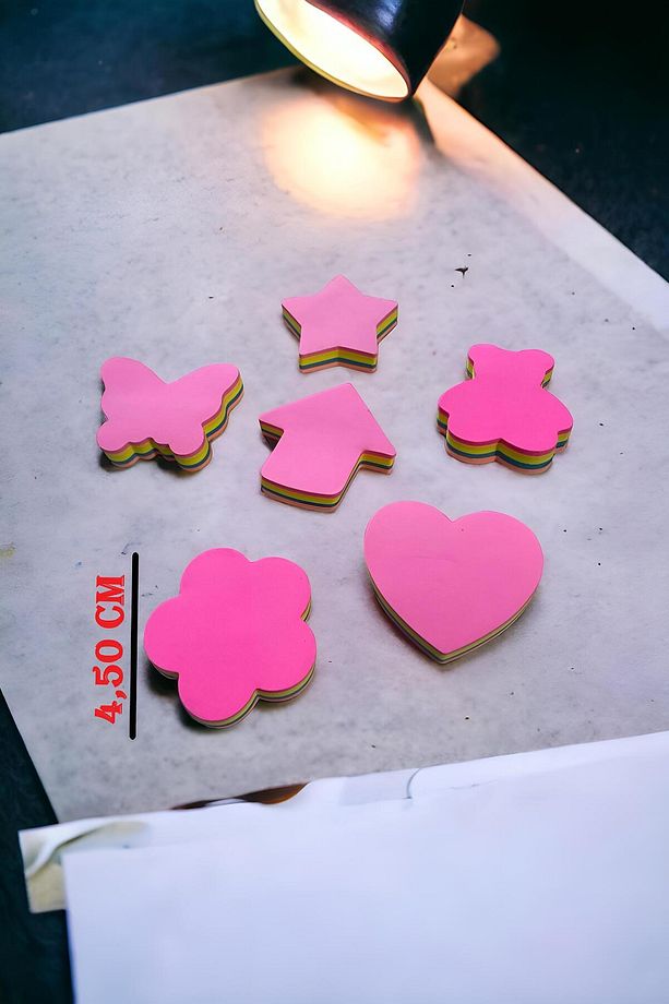 Karma Model Post-it Yapışkanlı Not Kağıdı 5 Renk 100'lü 1 Adet - 1