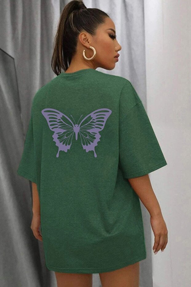 Unisex Butterfly Printed Design T-shirt