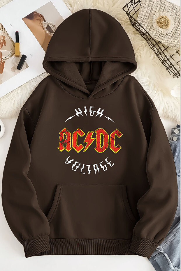 سترة بغطاء للرأس كبيرة الحجم من Acdc