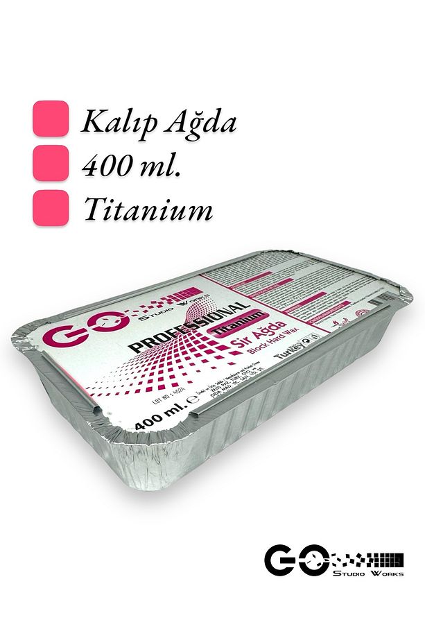 Kalıp Ağda TITANIUM 400 gram. - 2
