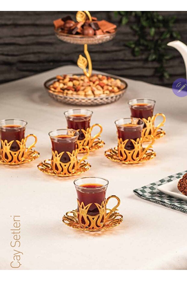 HANEDAN 6'LI ÇAY BARDAK - 1