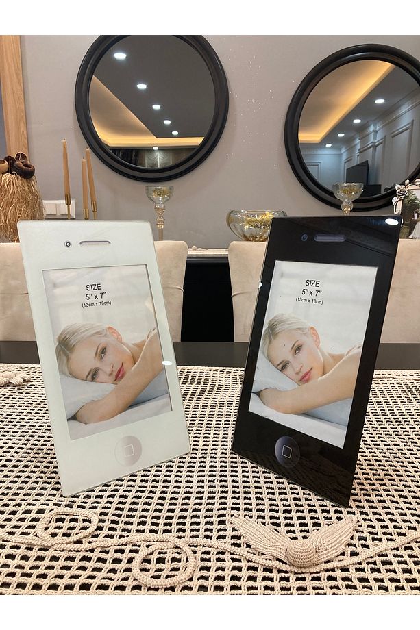 Iphone Görünümlü Cam Resimlik Çerçeve - 7