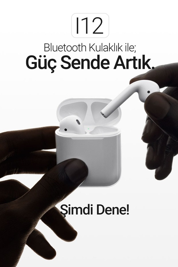 İ12 Pro 2. Nesil Ios Android Uyumlu Bluetooth Kulaklık - 5