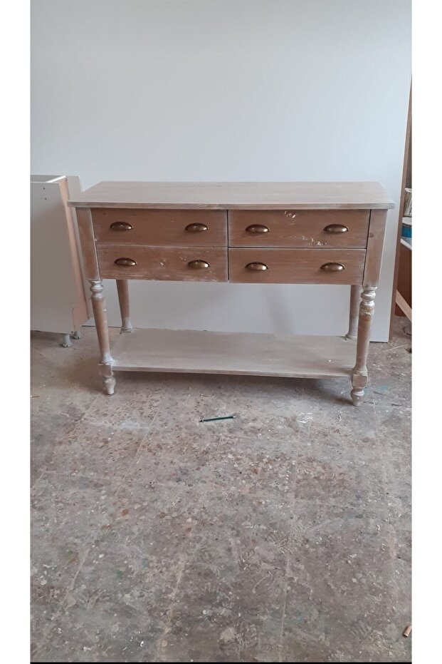 Doğal Ahşap Dresuar - 2