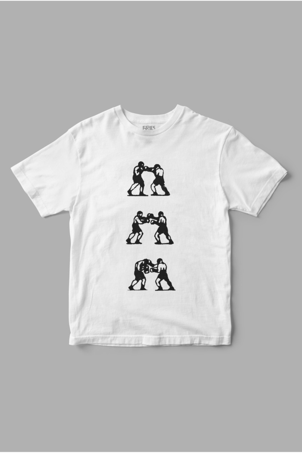Boxing Fighting Sports Custom Design Printed T-Shirt
