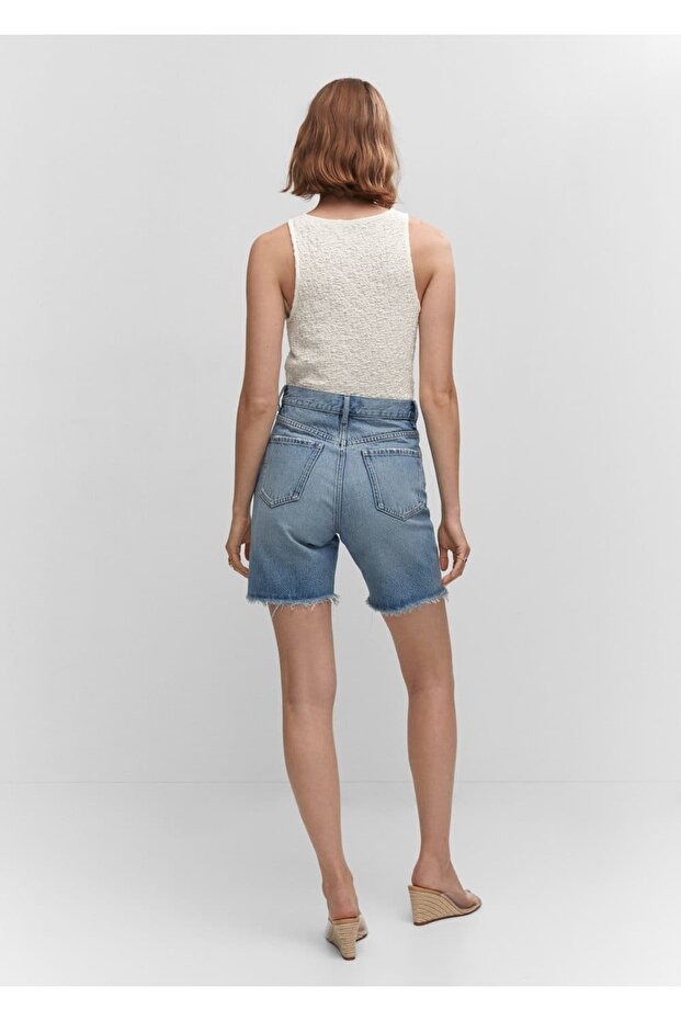 Tkana pamučna bluza - 4