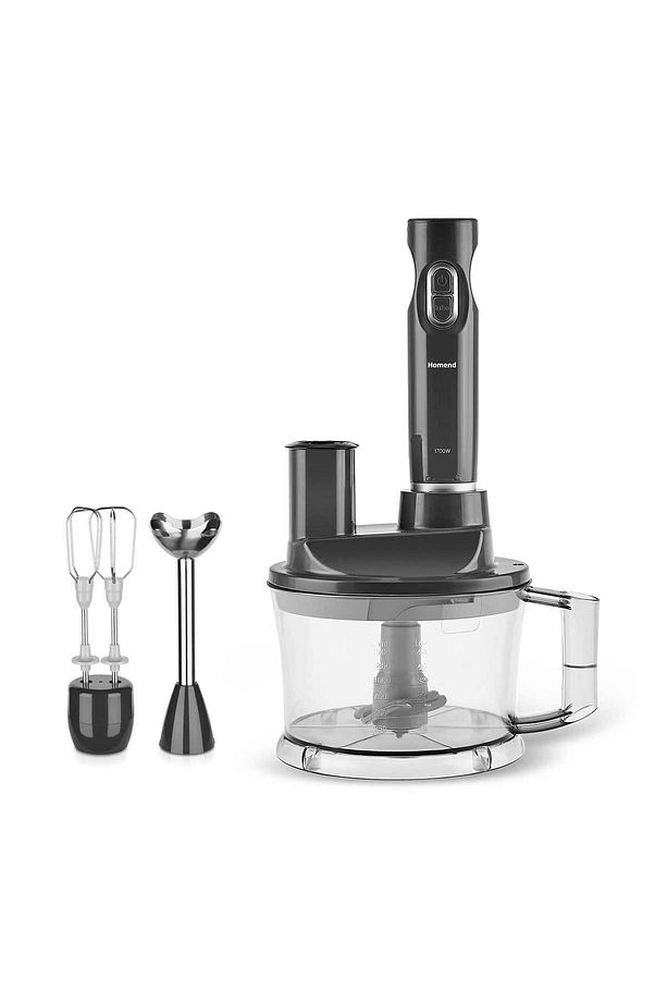 Functionall 2843H 5 Fonksiyonlu Mutfak Robotu Antrasit 1700 W - 6