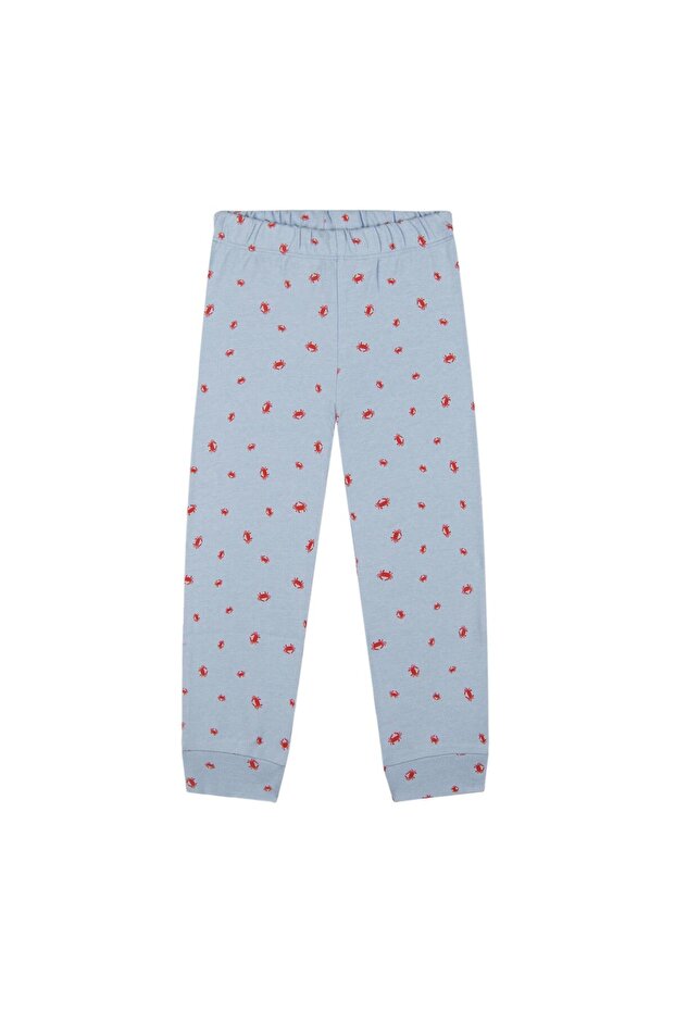 Yengeç Ailesi Kısa Kollu Pijama Takımı - 3