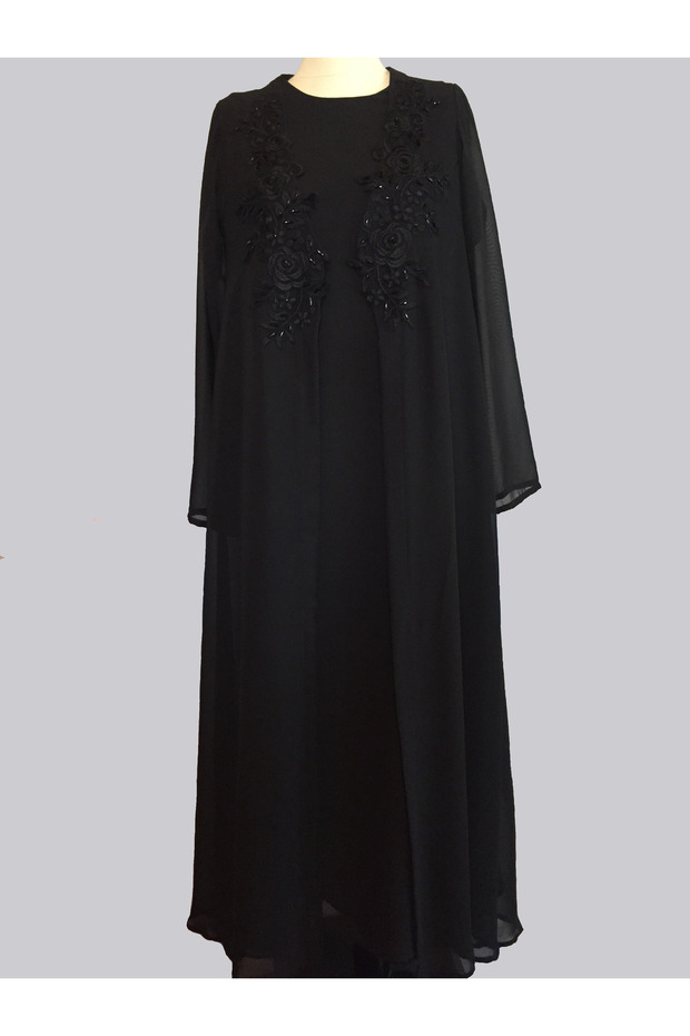 Şifon Abiye Elbise - 1