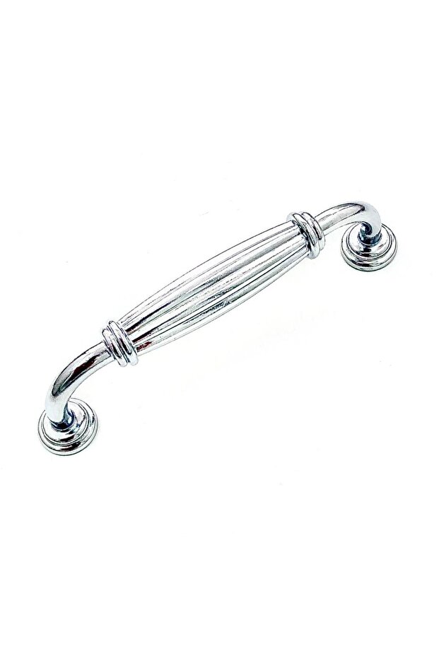 Kardelen Chrome 96 mm Handle Luxury Country Kitchen Furniture Cabinet Drawer Handle