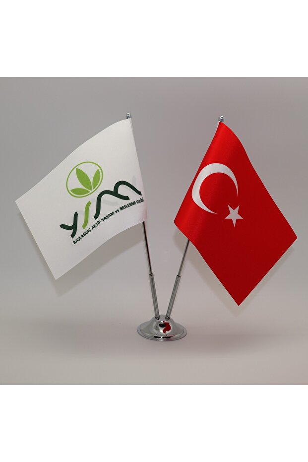 İspanya İkili Masa Bayrağı - 5