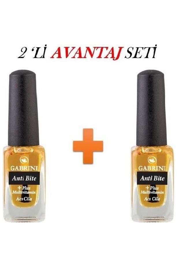 2 Adet Acı Oje 2'li Set - 1